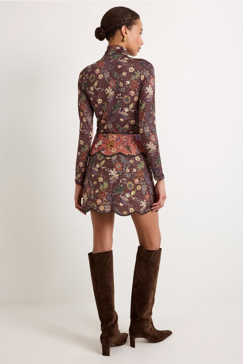Julissa Skirt, Alternate, color, Rouge