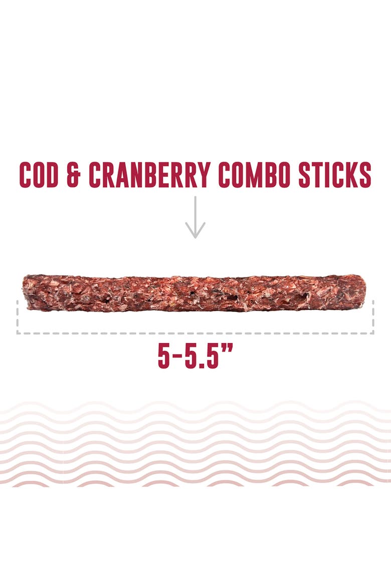 16 Count Cod & Cranberry Dog Treats, Alternate, color, Multicolored