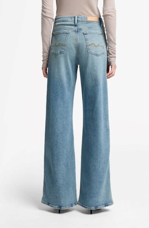 7 For All Mankind Lotta High Waist Wide Leg Jeans