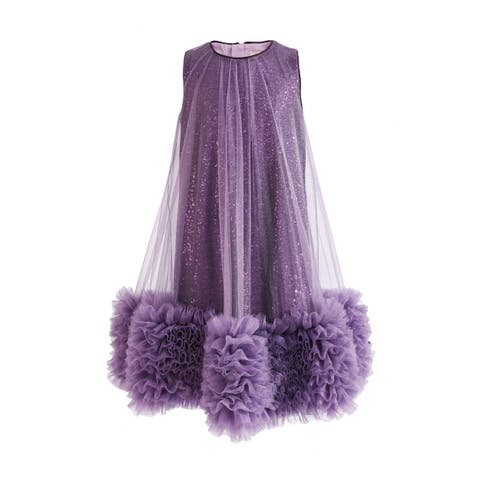 Serenata Glitter Tulle Dress (Toddler, Little Kid & Big Kid)
