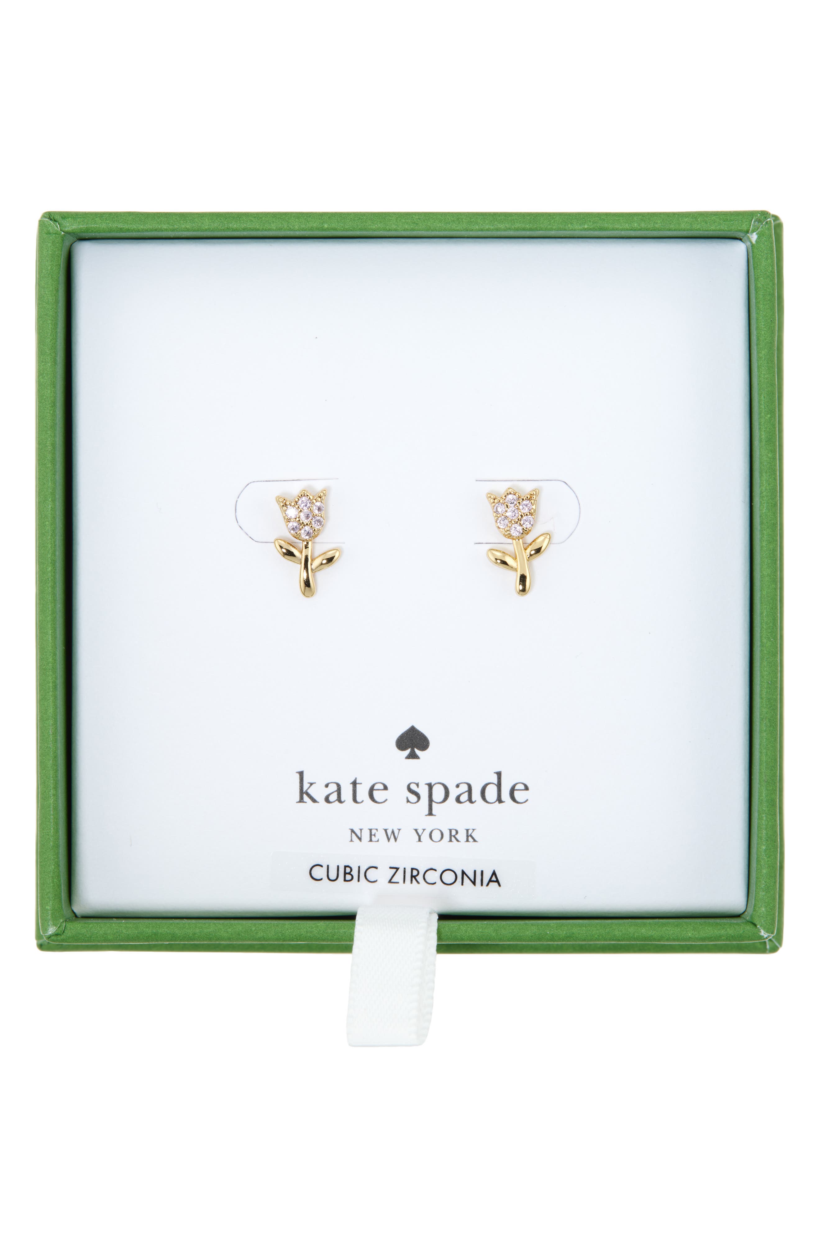 Kate Spade New York mini tulip stud earrings