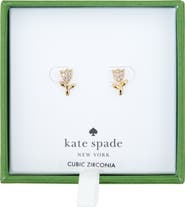 Kate Spade New York mini tulip stud earrings