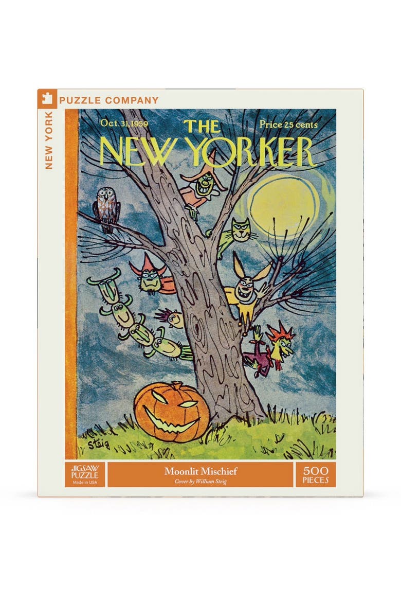 Moonlit Mischief 500 Piece Puzzle, Alternate, color, No Color