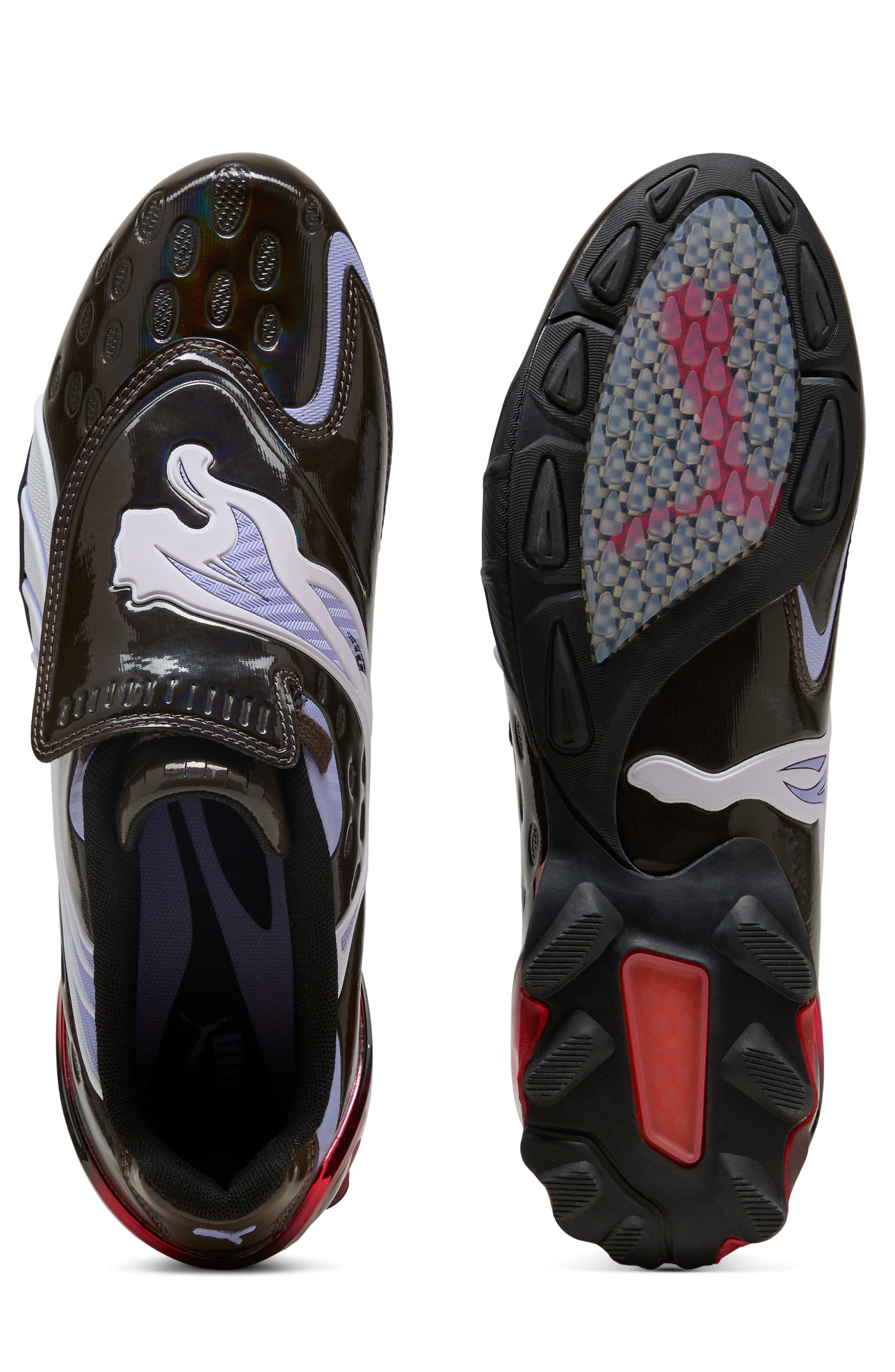 PUMA V-S1 Contact Sneaker, Alternate, color, Bitter Chocolate/ Vivid Violet