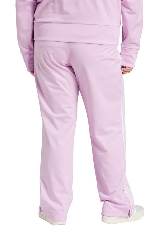 Adidas Originals Lifestyle Firebird Recycled Polyester Track Pants In Light Orchid