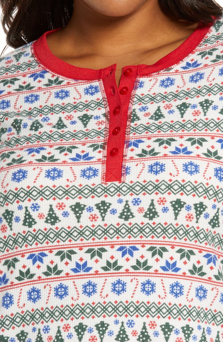 Nordstrom Fam Jam Thermal Pajamas, Alternate, color,