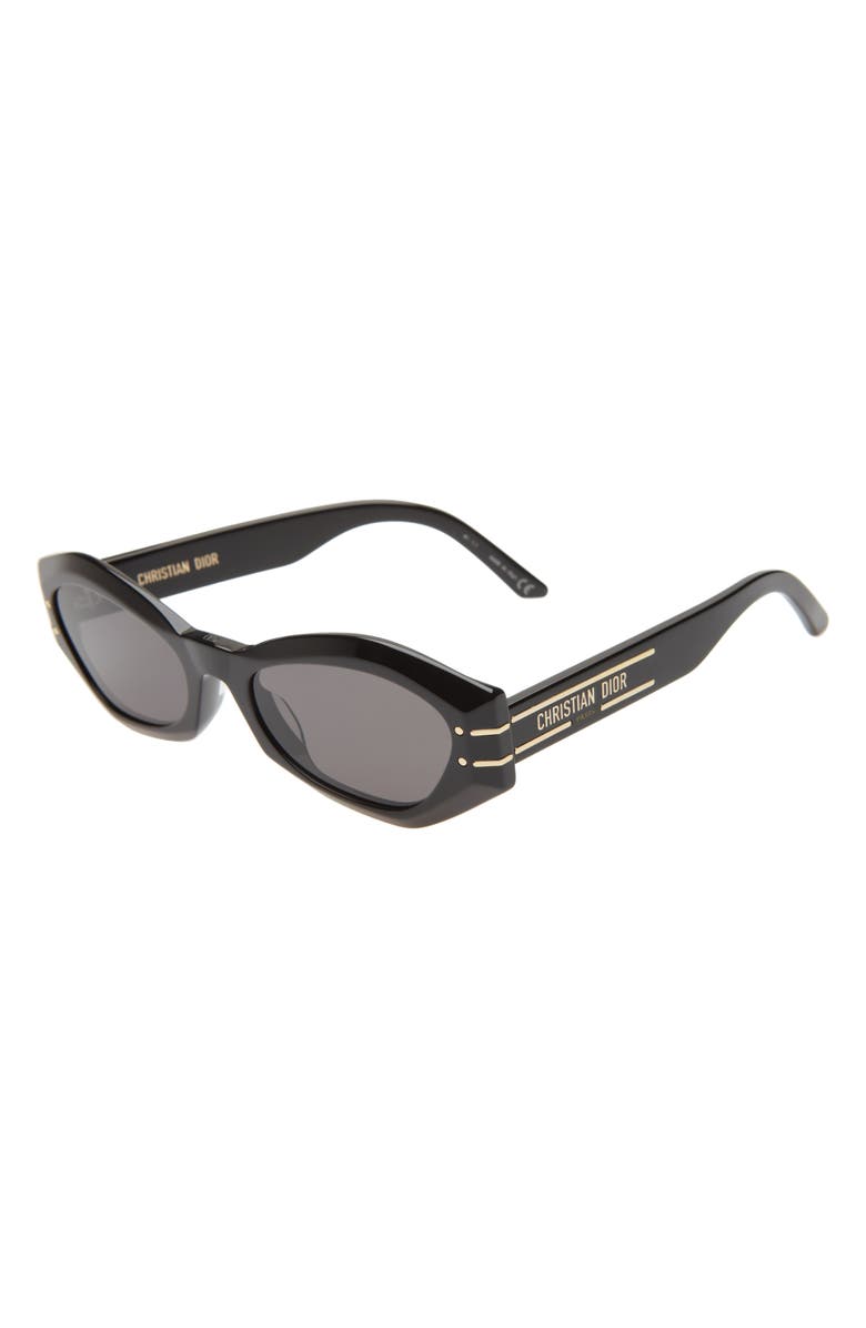 DIOR ‘DiorSignature B1U 55mm Cat Eye Sunglasses, Alternate, color, 