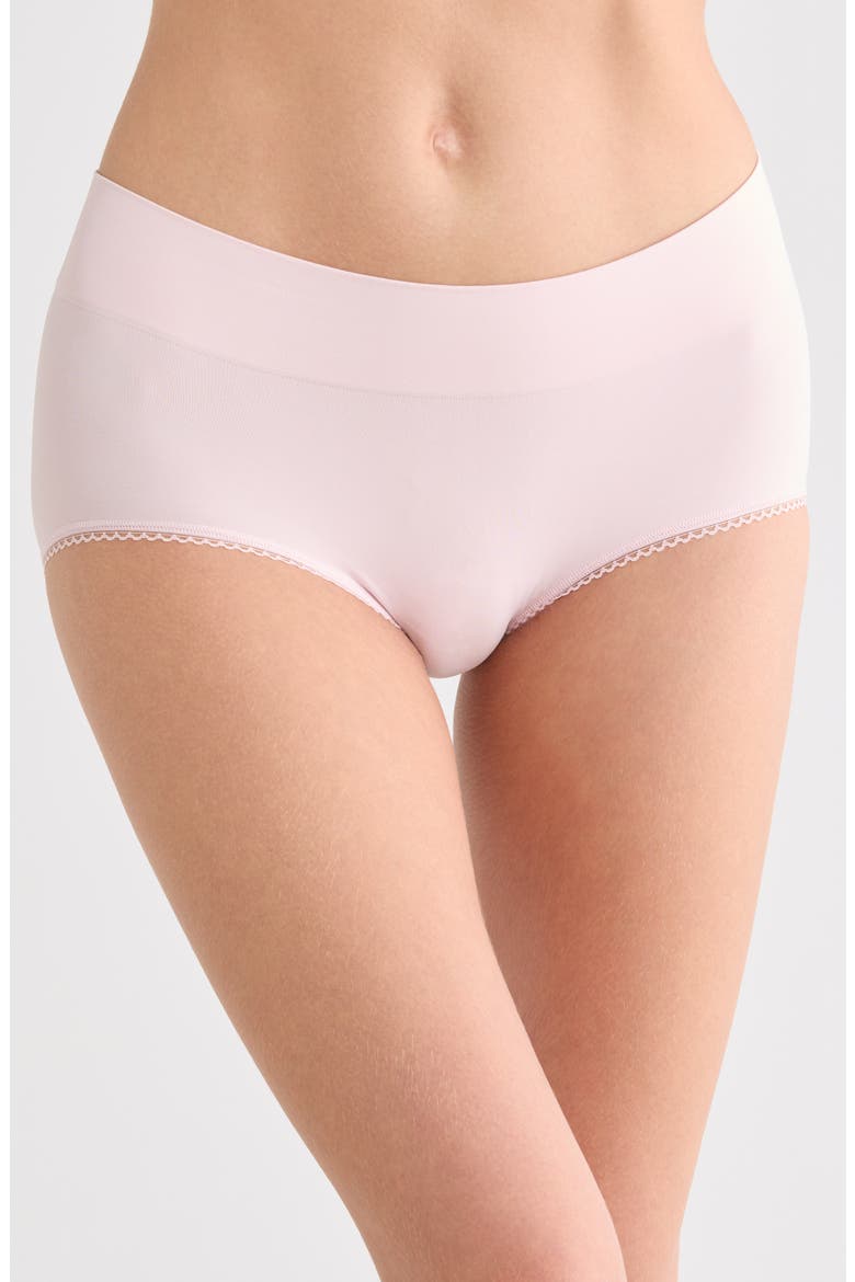 Feeling Flexible Briefs, Main, color, PALE PINK II