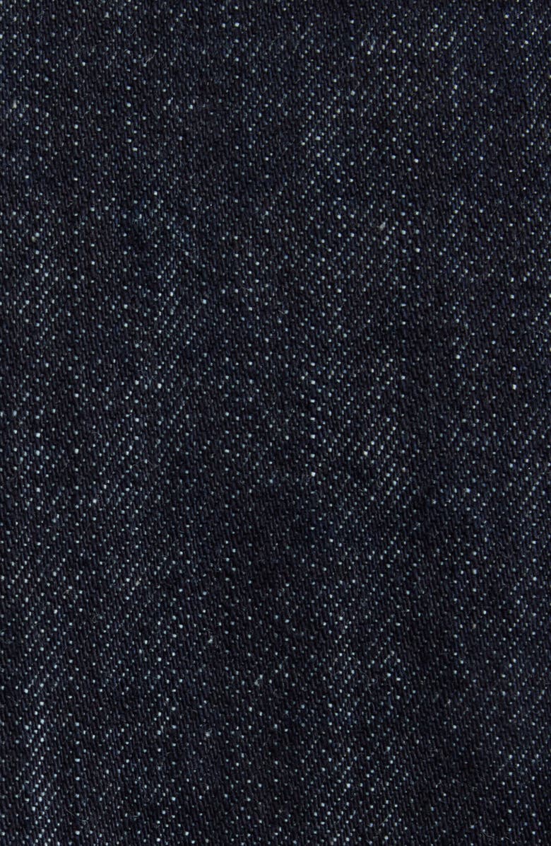 Jacquemus Le Cardigan de-Nîmes Oversize Denim Cardigan, Alternate, color, Dark Navy