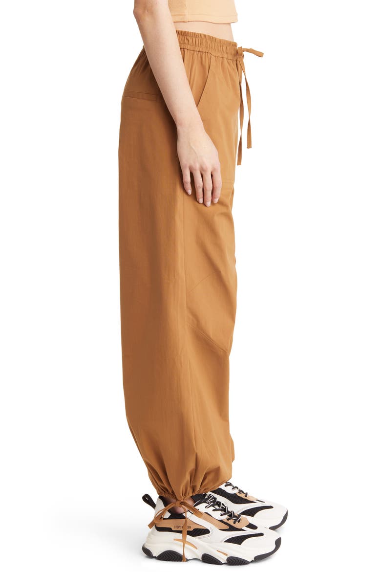 Tie Hem Joggers, Alternate, color, TAN DALE