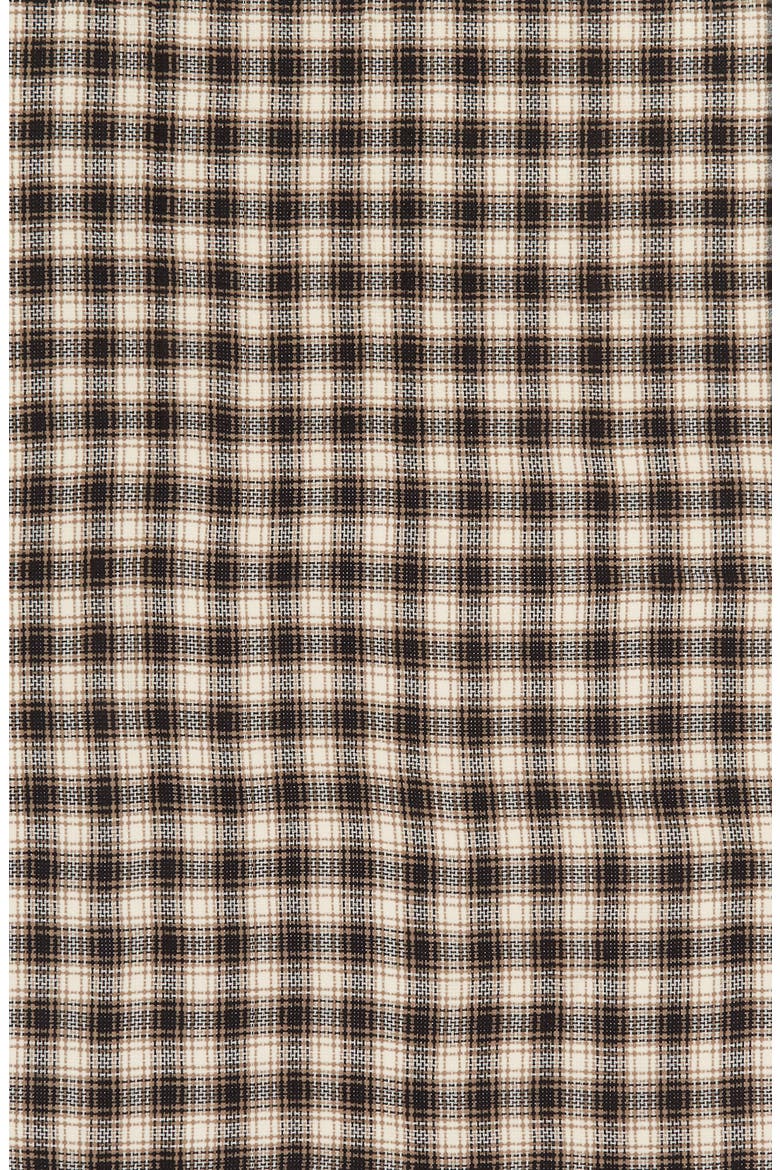 Plaid Burlap Scarf, Alternate, color, IVORY BOYFRIEND CHECK