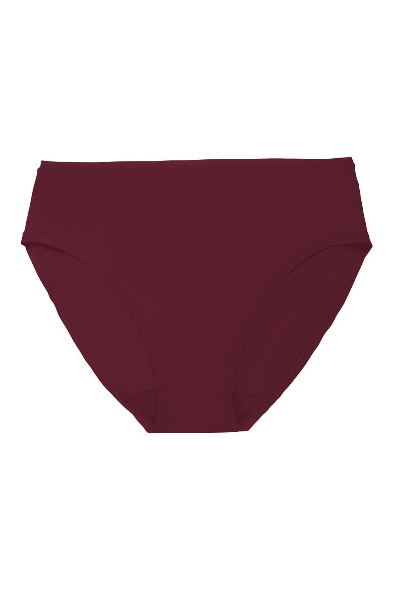 Bliss Bare Cotton Hipster Briefs, Alternate, color, ROYAL FIG