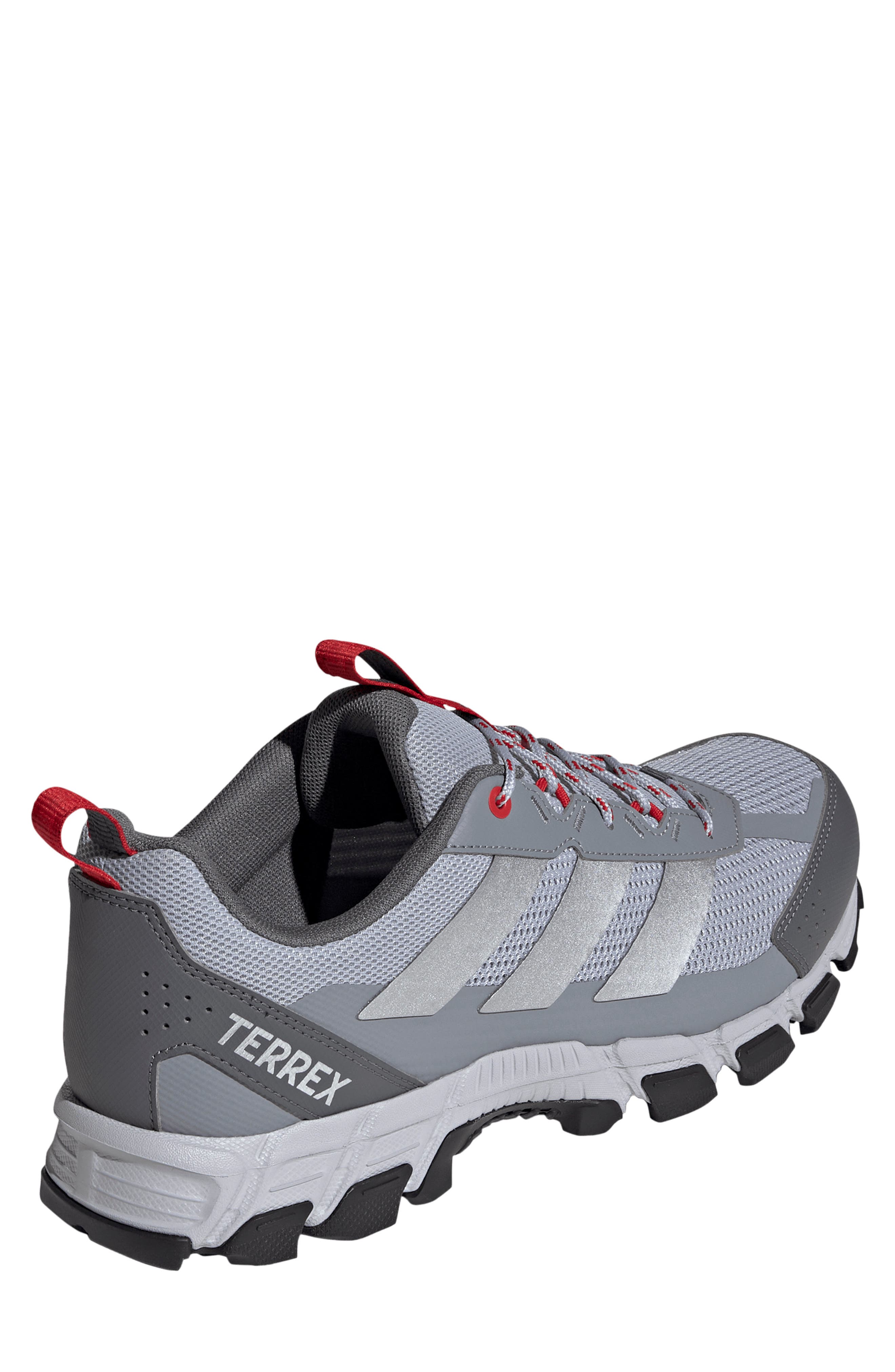 Terrex Rockadia Hiking Shoe, Alternate, color, SILVER/ SILVER/ BETTER SCARLET