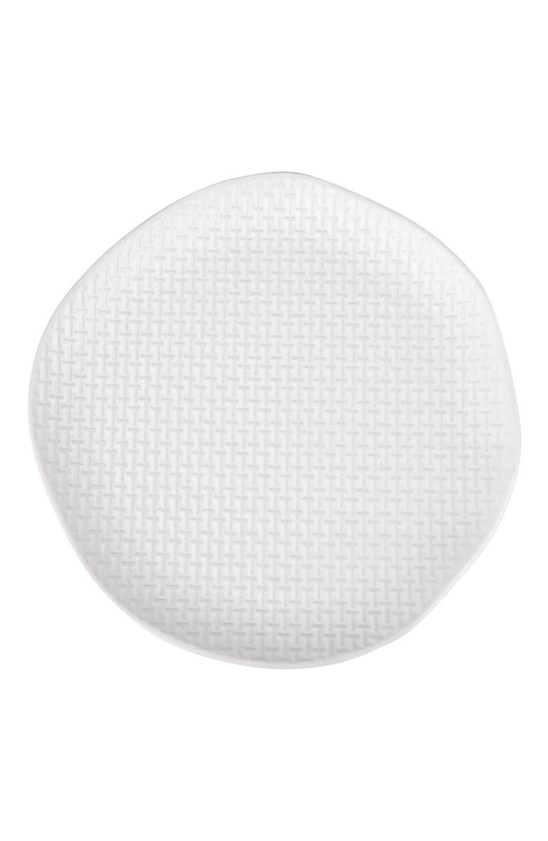 Stone Lain Abigael Stoneware 4-Piece Salad Plate Set, Alternate, color, White