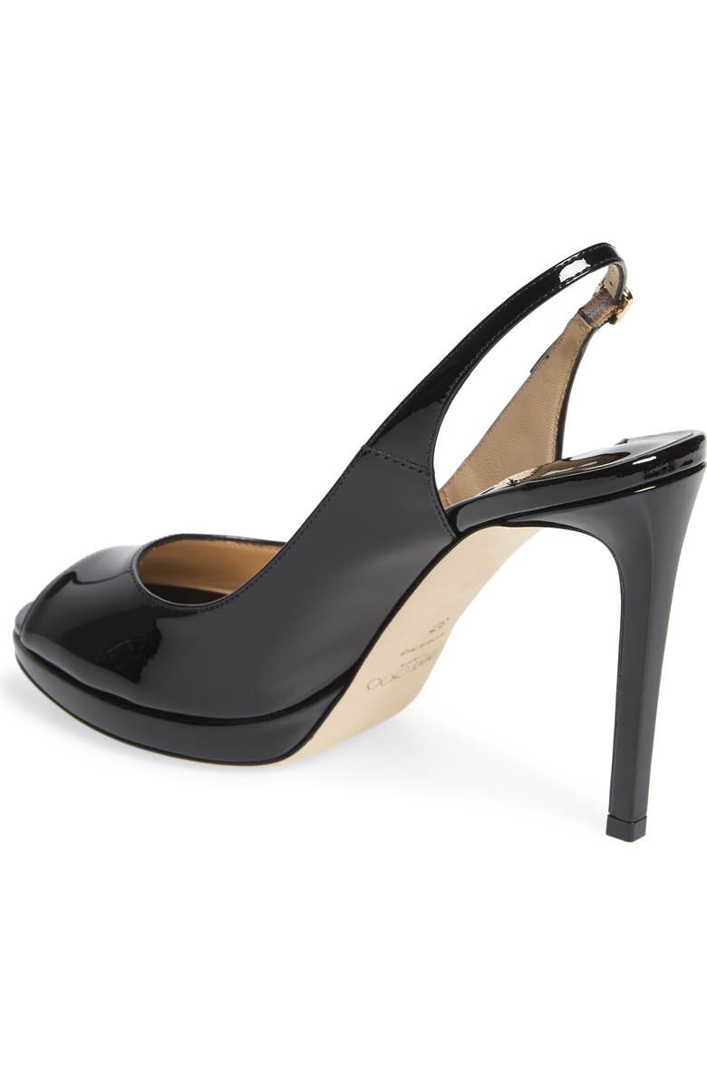 Jimmy Choo Nova Patent Slingback Sandal, Alternate, color,
