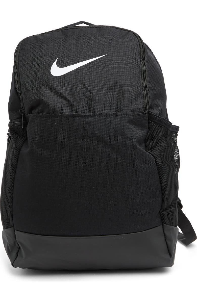 Nike Activewear Backpack, Main, color, Black/ Black/ White