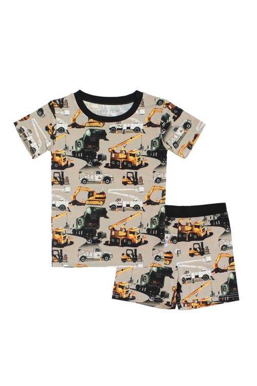 Fletch Work Hard, Play Hard 2 Piece Shorts Set In Multi