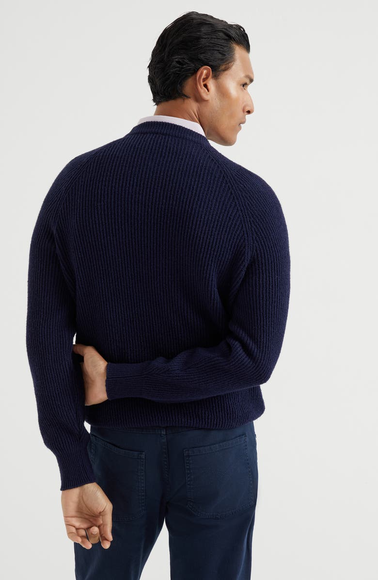 Brunello Cucinelli English Rib knit sweater, Alternate, color, 