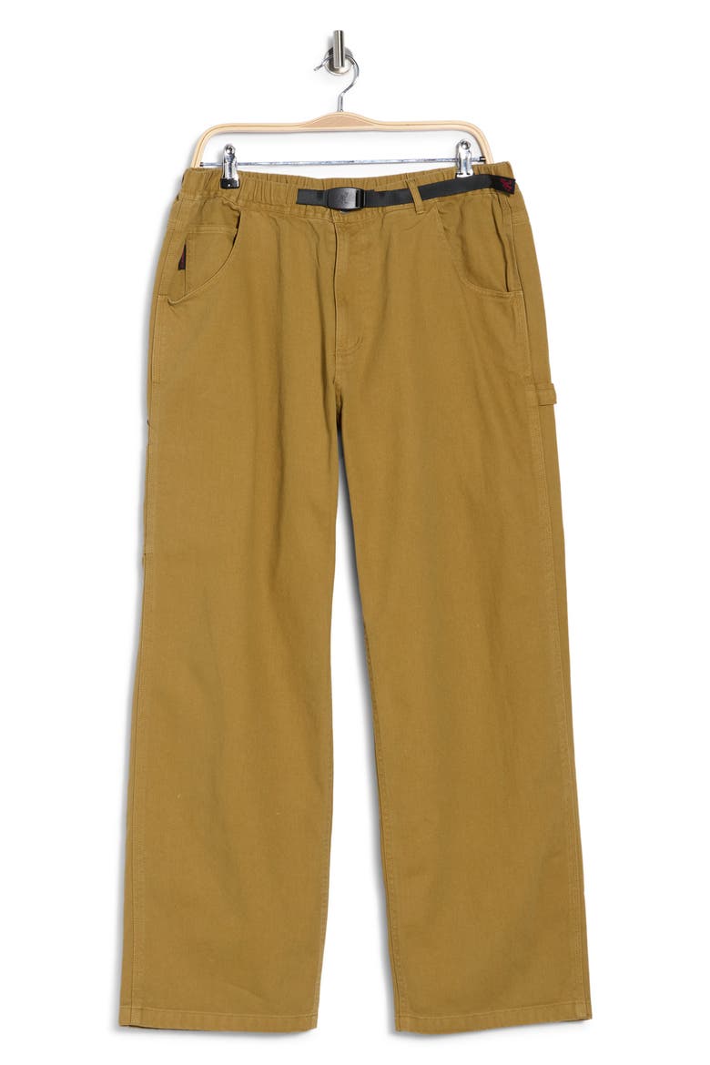 Buckle Straight Leg Jeans, Alternate, color, MUSTARD OLIVE