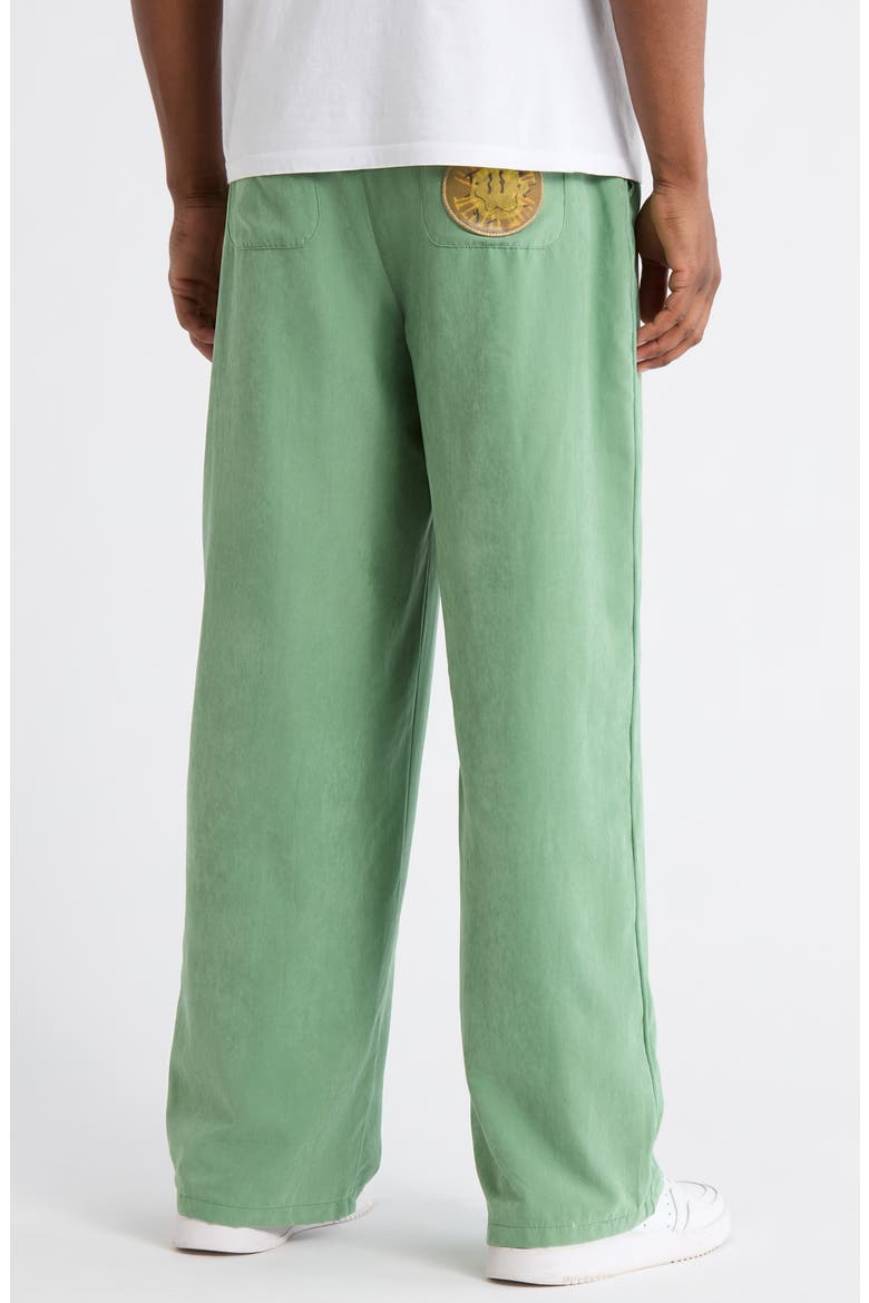 Brushed Wide Leg Pants, Alternate, color, MINT