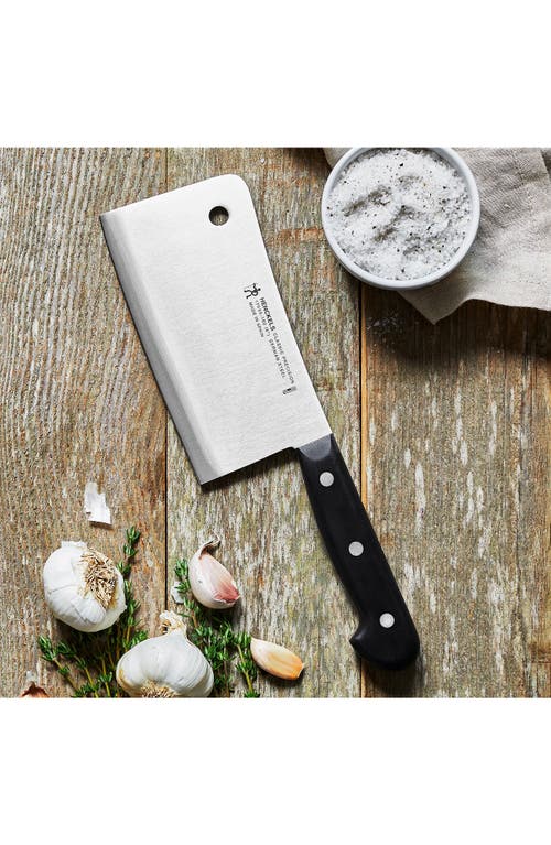Henckels Cutlery Classic Precision 6-inch Cleaver Knife In Silver