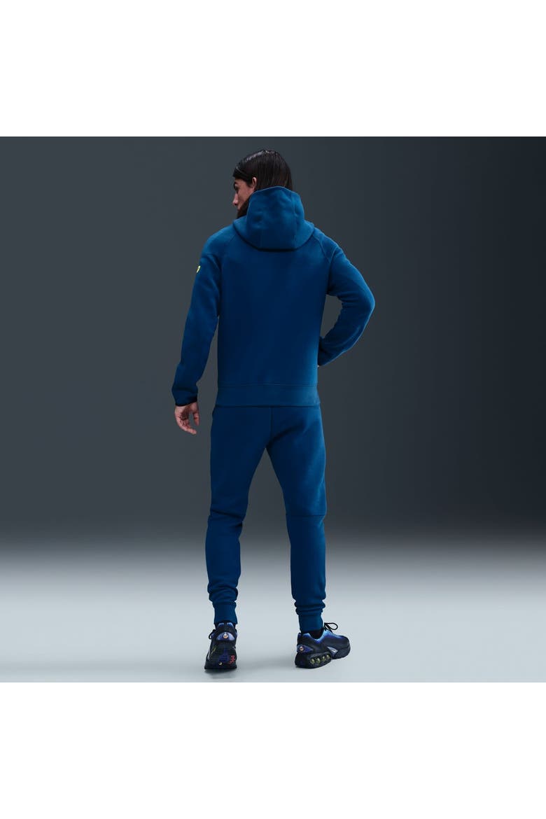 Men's Nike Blue Barcelona Special Edition Full-Zip Tech Fleece Jacket, Alternate, color, Blue