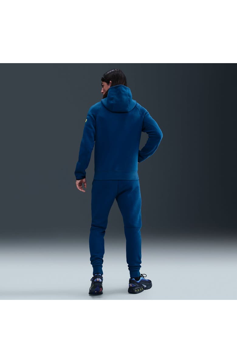 Nike Men's Nike Blue Barcelona Special Edition Full-Zip Tech Fleece Jacket, Alternate, color, Blue