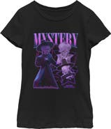KPop Demon Hunters Girl's KPop Demon Hunters Mystery Saja Collage Graphic T-Shirt