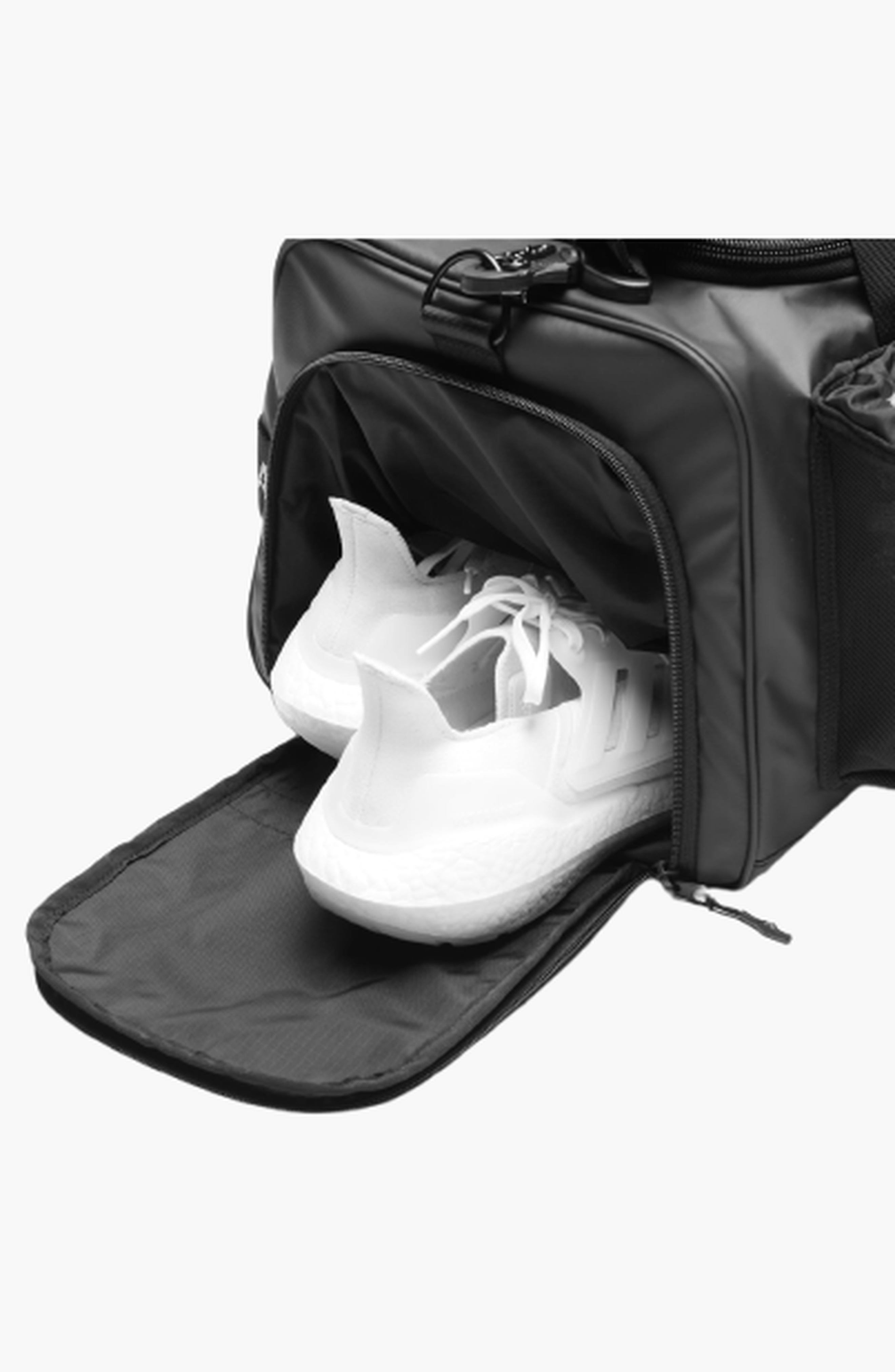 Waterproof 2 in 1 Travel Duffle, Alternate, color, Black