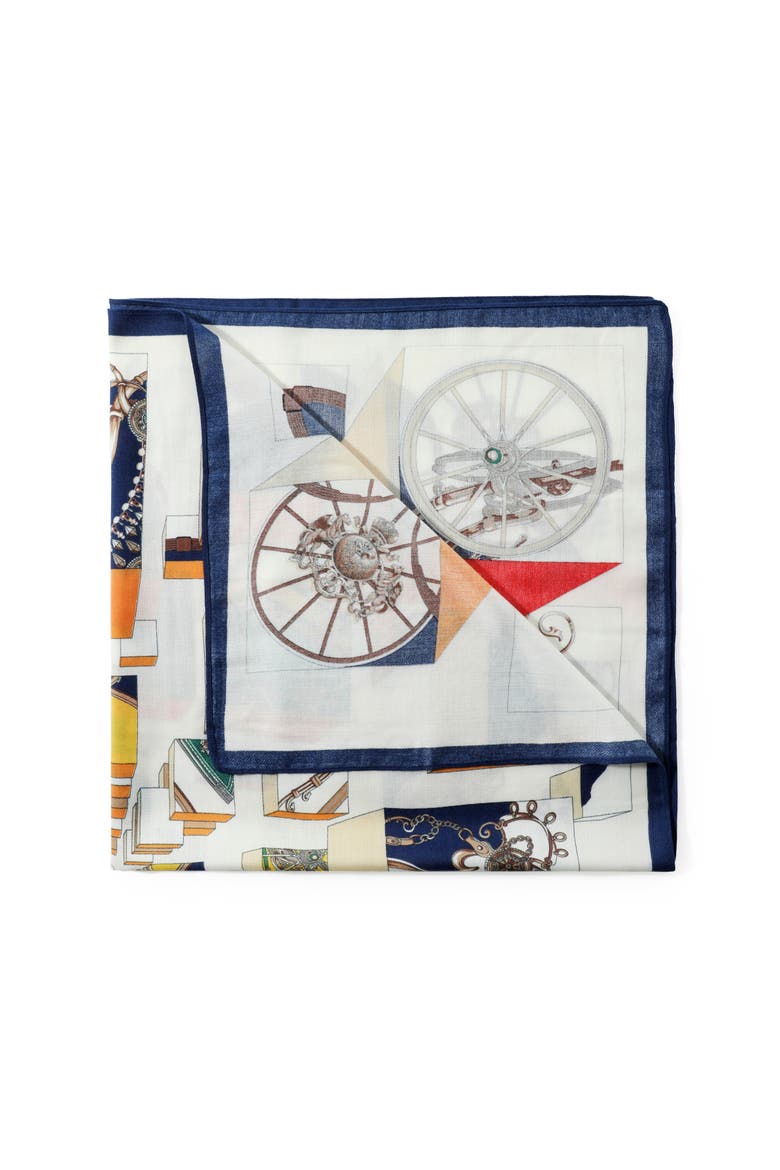 The Marseille Scarf, Alternate, color, Multi-color