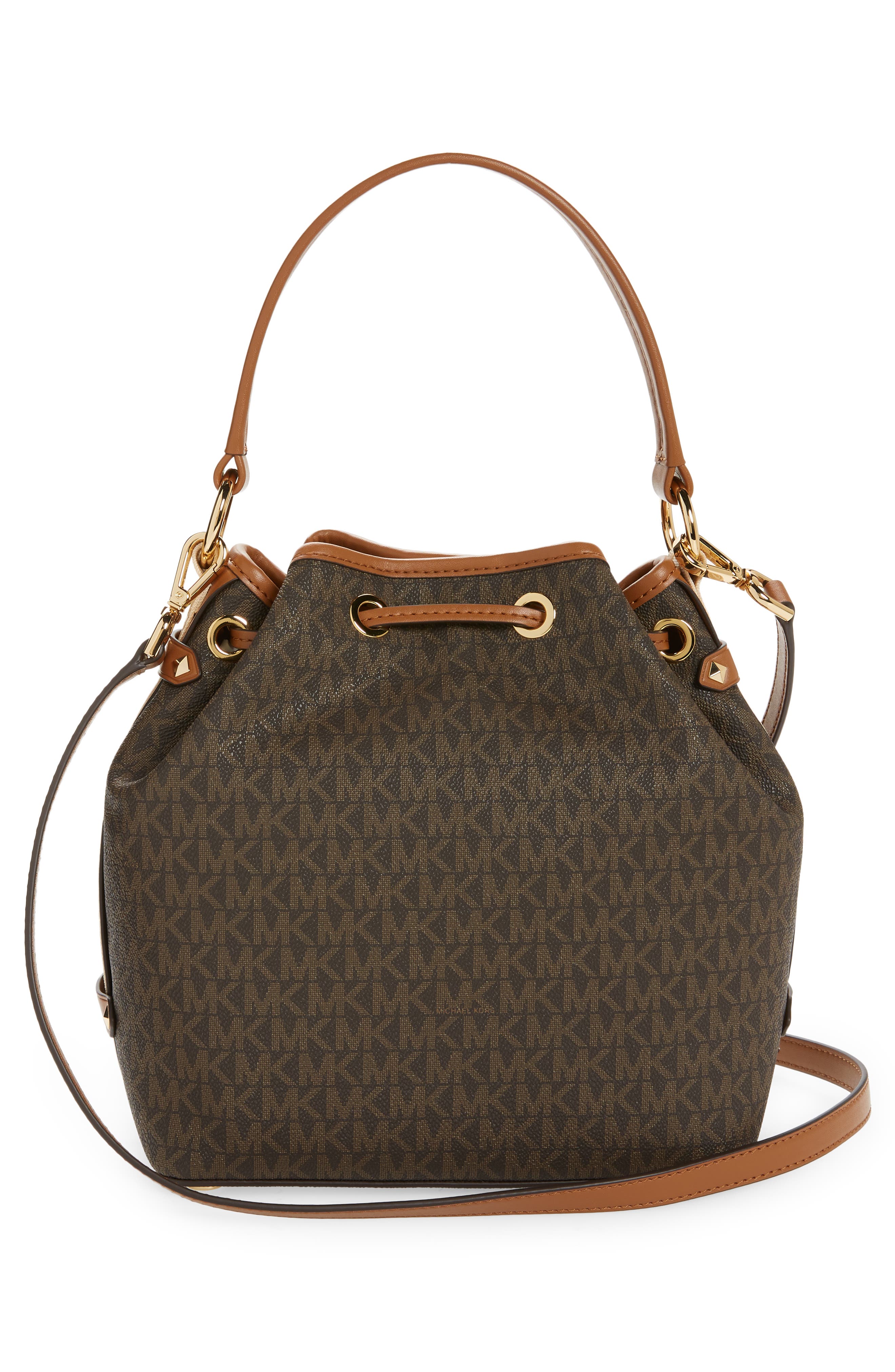 MICHAEL Michael Kors Maeve Medium Bucket Bag, Alternate, color, 