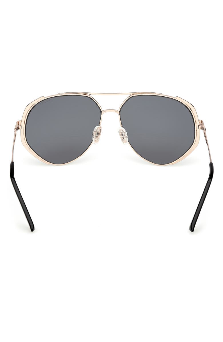 GUESS Pilot Sunglasses, Alternate, color, Matte Black / Smoke