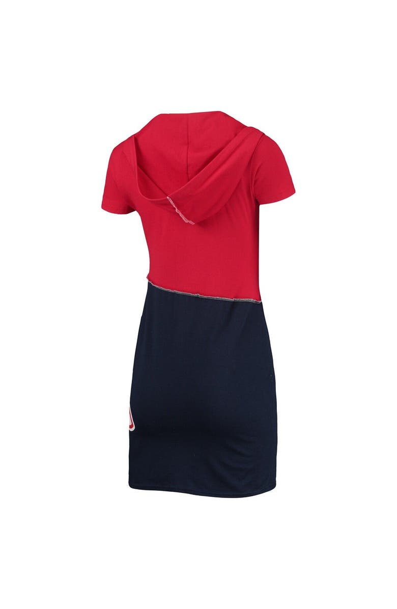 REFRIED APPAREL Women's Refried Apparel Red/Navy Boston Red Sox Hoodie Dress, Alternate, color, Red