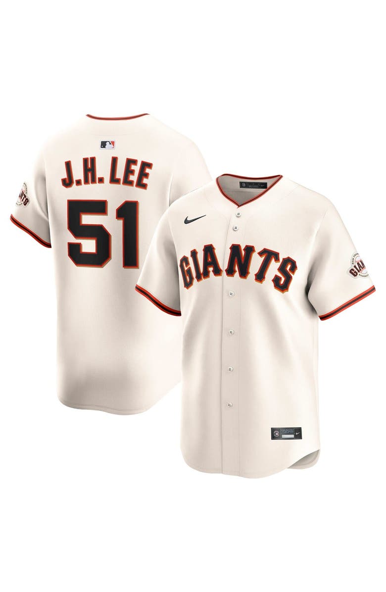 Nike Men's Nike Jung Hoo Lee Cream San Francisco Giants Home Limited Player Jersey, Main, color, Cream