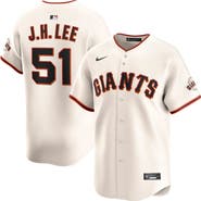 Nike Men's Nike Jung Hoo Lee Cream San Francisco Giants Home Limited Player Jersey