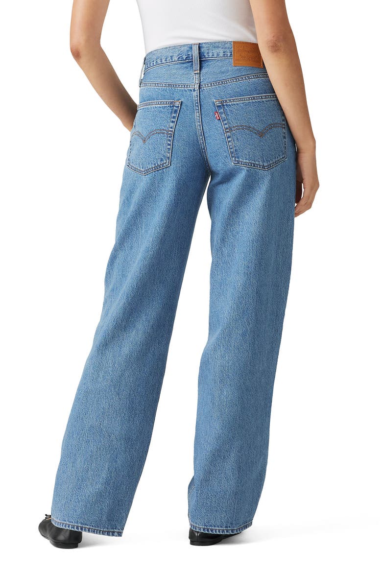 Baggy Dad Jeans, Alternate, color, OWN IT STONE