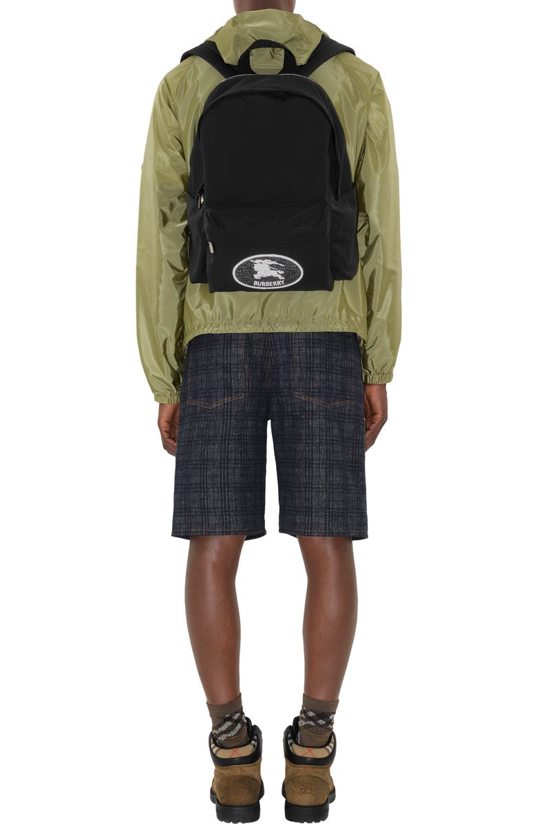Burberry Orkney Backpack, Alternate, color, Black