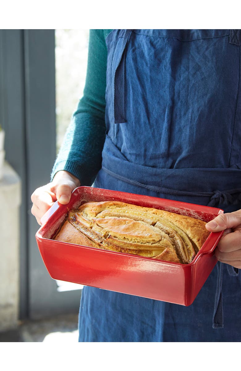 Emile Henry Bread Loaf Baker With Lid, Alternate, color, Burgundy