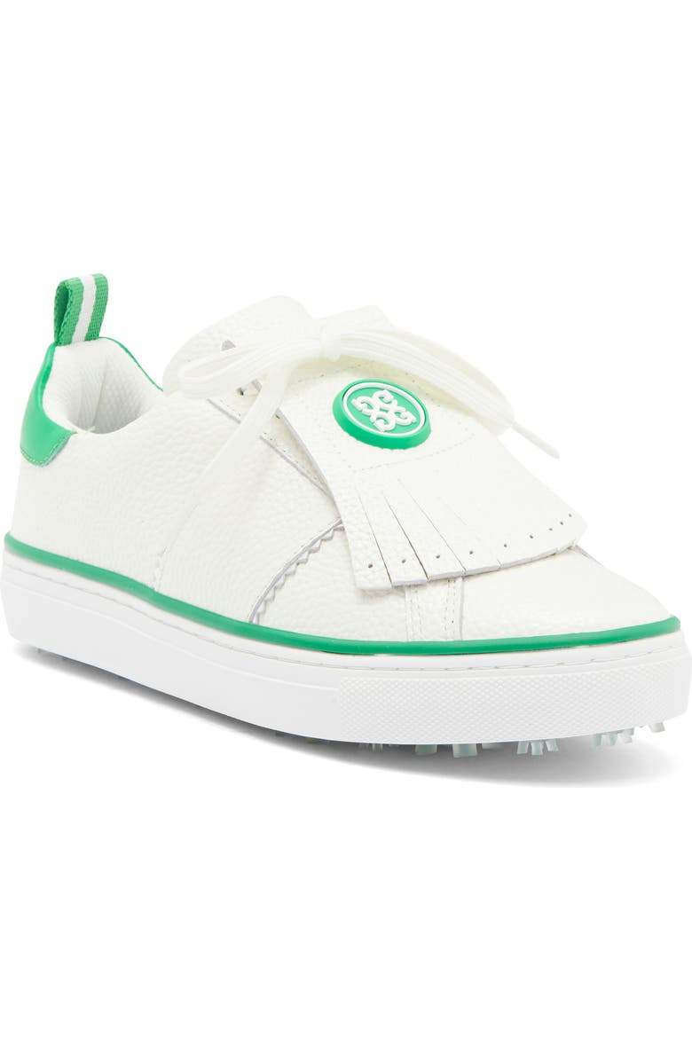 G/FORE Pebbled Kiltie Fringe Golf Shoe, Main, color,