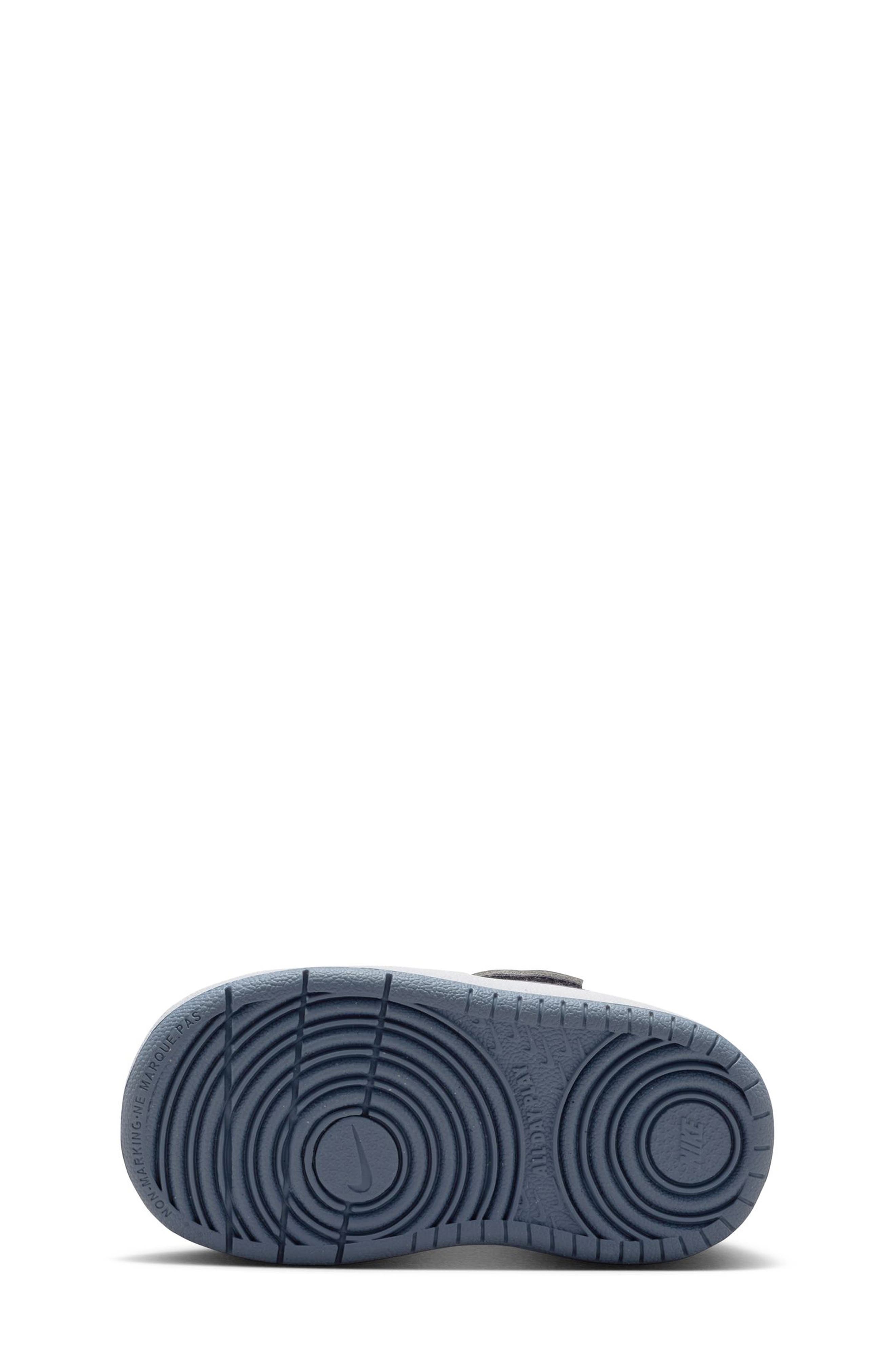 Nike Kids' Court Borough Sneaker, Alternate, color, Platinum Tint/ Purple/ White