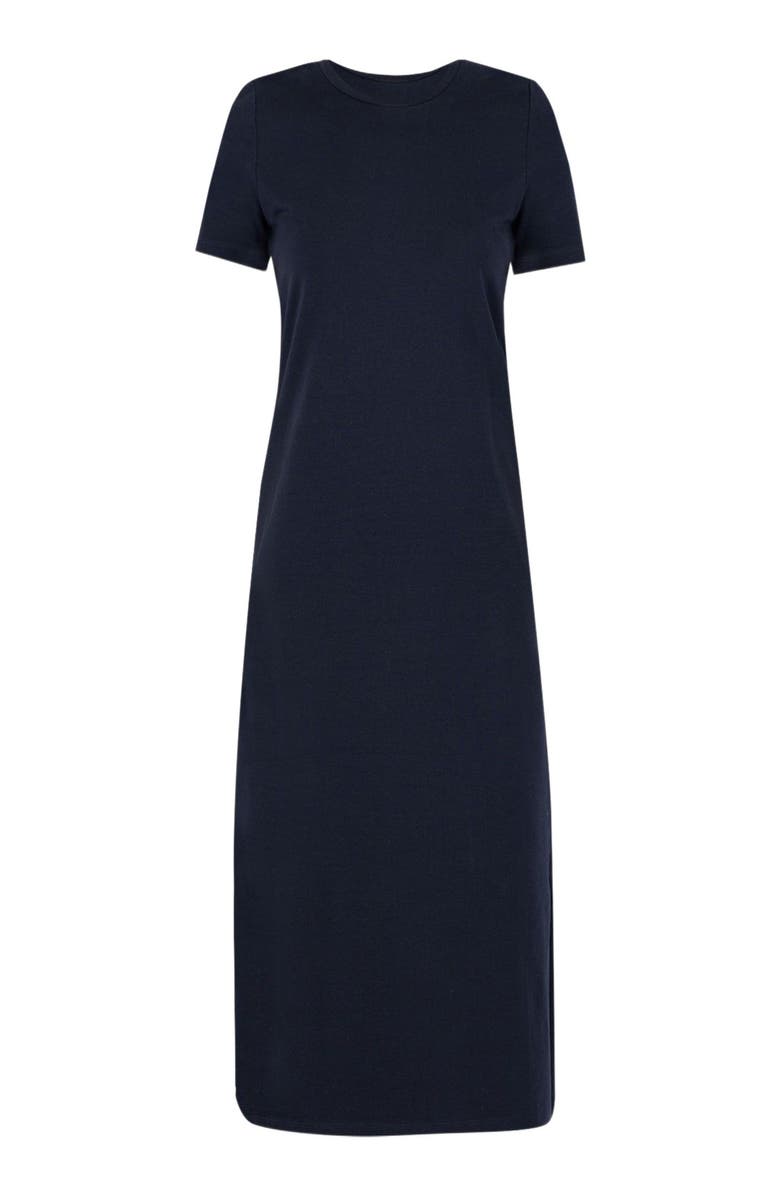 Saint + Sofia Easy T-Shirt Midi Dress, Alternate, color, Blue