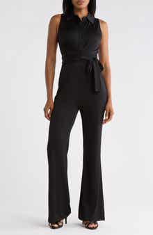 Kellie Sleeveless Wide Leg Jumpsuit