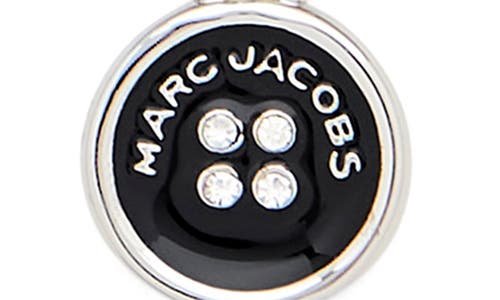 Marc Jacobs Button Charm Silver-plated Bracelet In Metallic