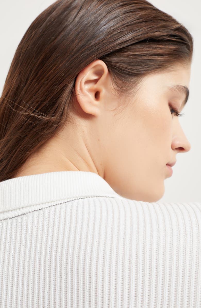 Brunello Cucinelli Polo-style sweater, Alternate, color,