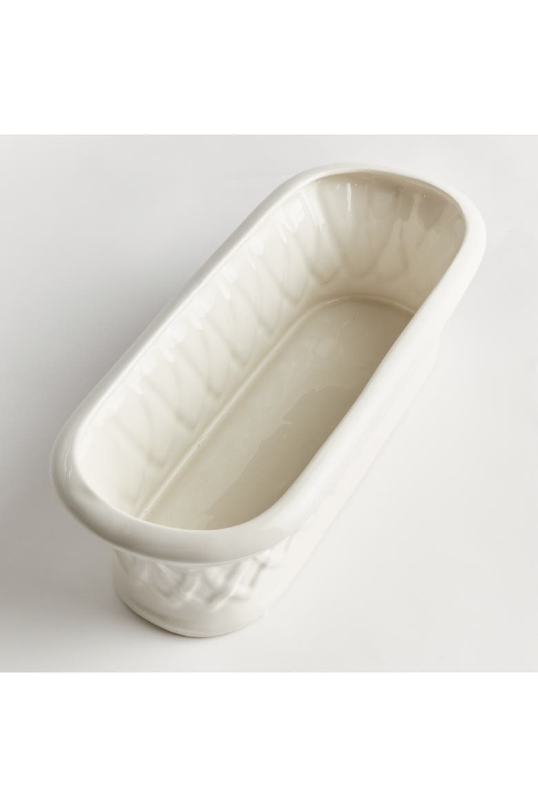 Hillingdon Oblong Cachepot, Alternate, color, White