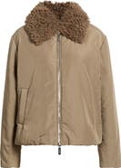 Sam Edelman Faux Fur Collar Puffer Jacket