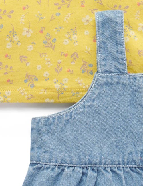 Purebaby Pocket Overall Set In Multi
