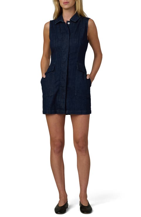 The Irina Sleeveless Denim Dress