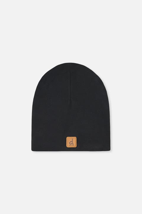 Jersey Lined Draped Silhouette Hat