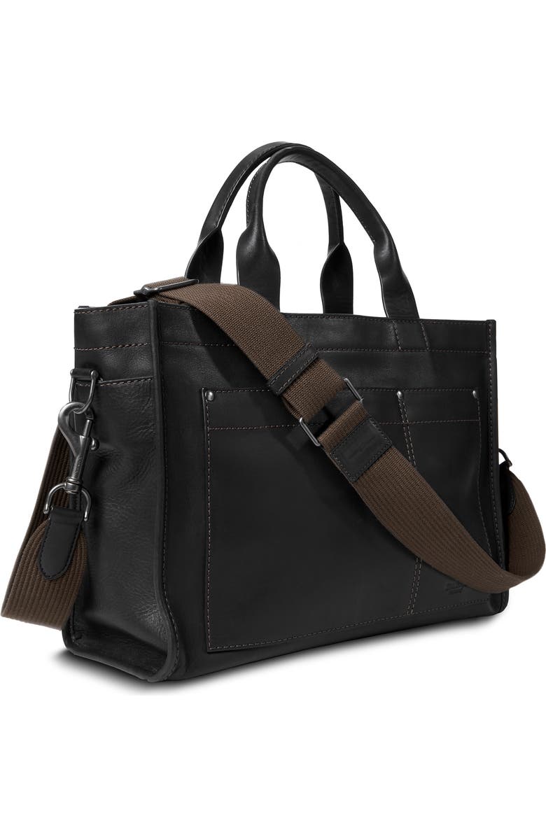 Shinola Bert Navigator Leather Brief Tote, Alternate, color,